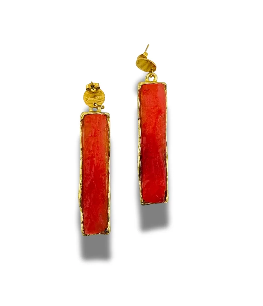 Boucles d'oreilles Shayma Red