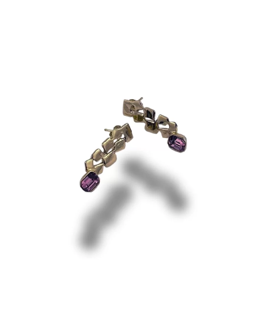 Boucles d'oreilles Heex Amethyst