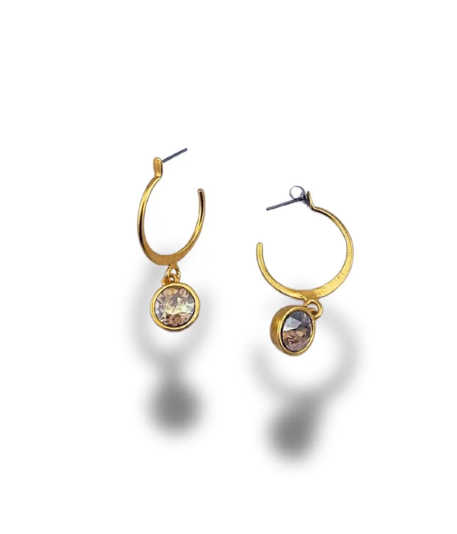 Boucles d'oreilles Lizea pierre
