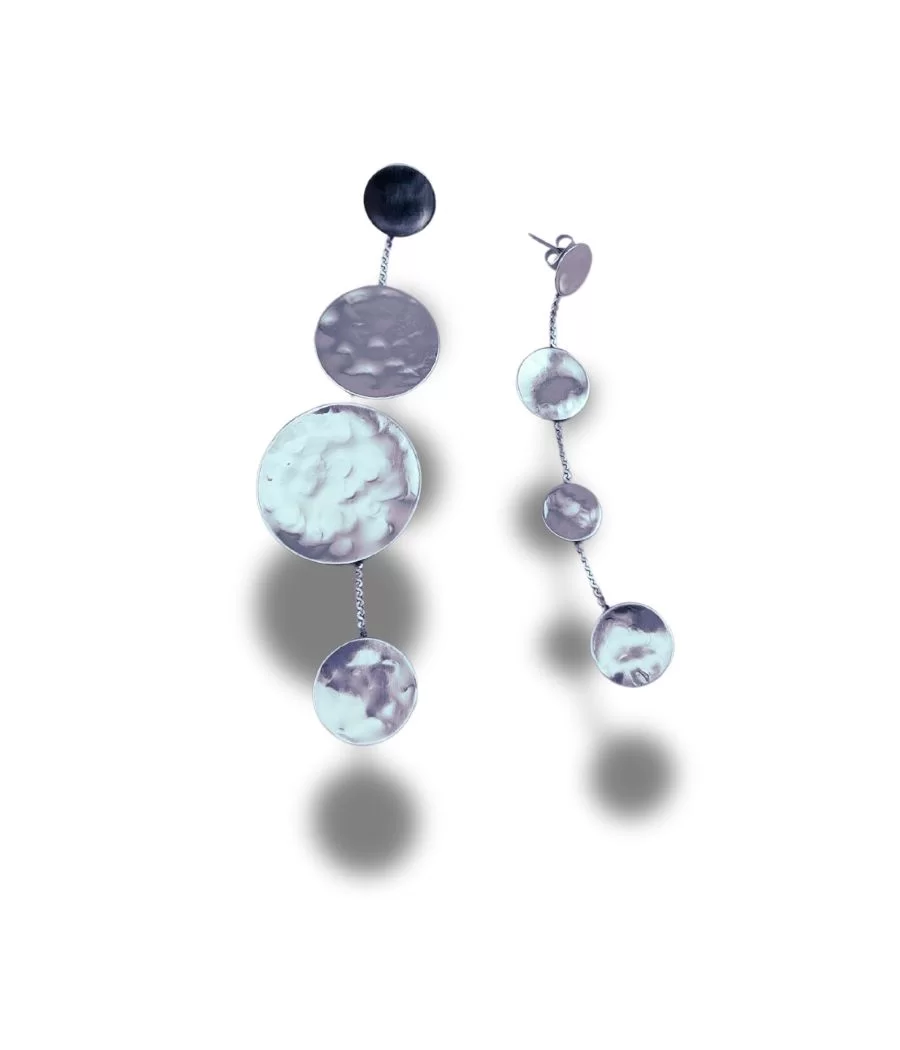 Boucles d'oreilles Malara argent