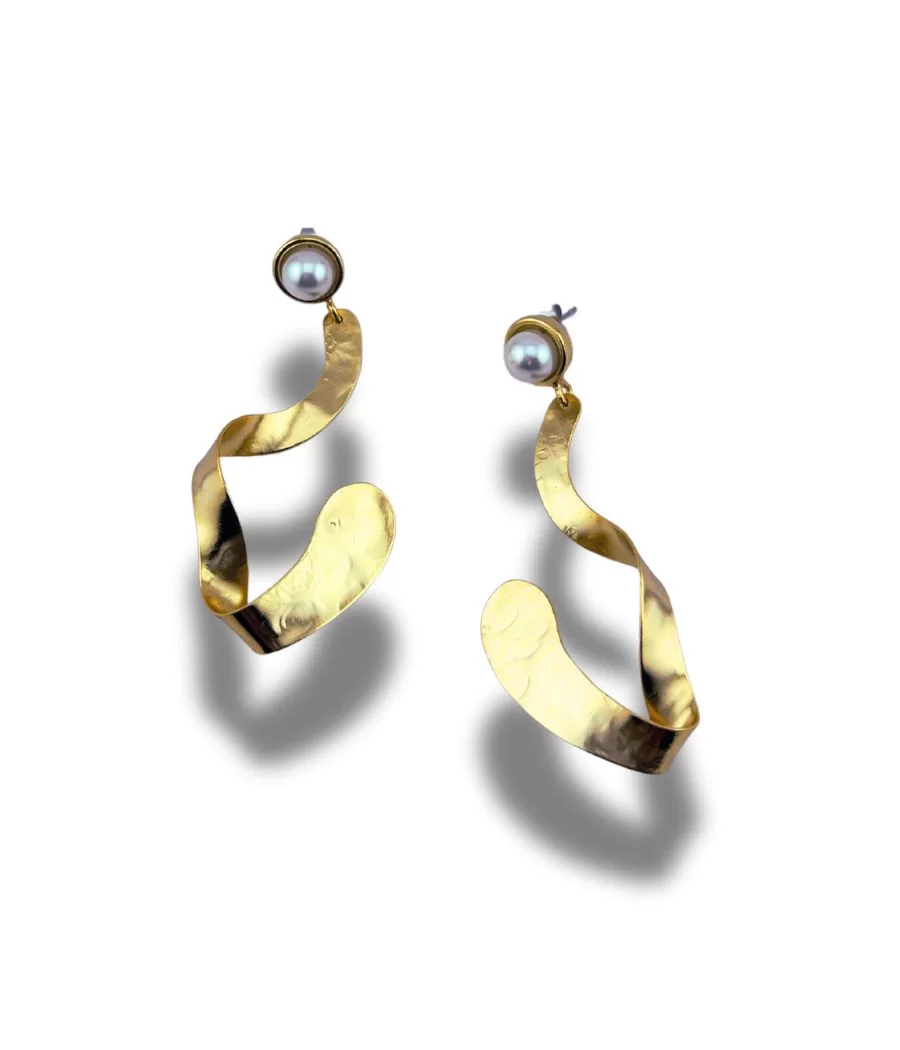Boucles d'oreilles Théïa perles